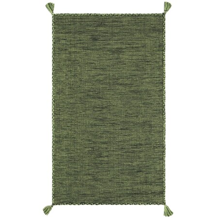 Safavieh 5 x 8 ft. BohemianMontauk Hand Woven Area Rug Green & Black MTK150Y-5